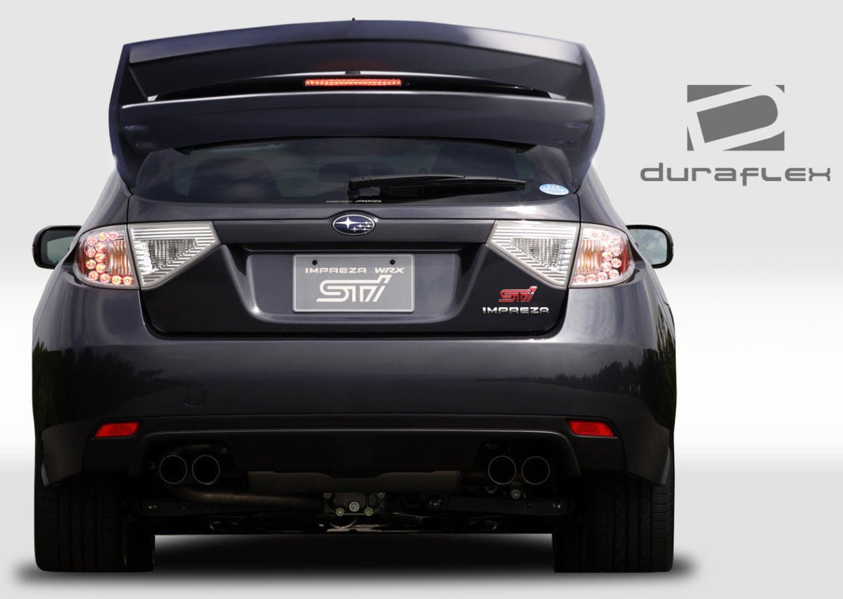 Extreme Dimensions Duraflex WRC Look Rear Wing Trunk Lid Spoiler Fits ...