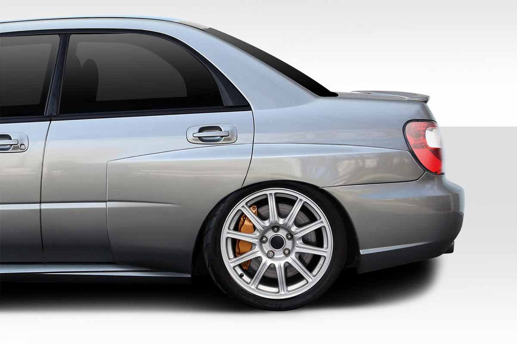 Extreme Dimensions Duraflex WRC Look Wide Body 50MM Rear Fender Flares 02 - 07 Subaru Impreza WRX STI - 114819 - Subimods.com