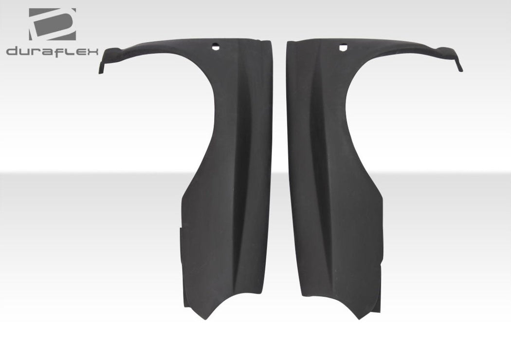 Extreme Dimensions Duraflex WRC Look Wide Body Front Fenders 2 Piece Fits Most Subaru Impreza Models - Black - 114817 - Subimods.com
