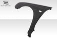 Extreme Dimensions Duraflex WRC Look Wide Body Front Fenders 2 Piece Fits Most Subaru Impreza Models - Black - 114817 - Subimods.com