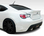 Extreme Dimensions Duraflex X - 5 Rear Add Ons Spat Bumper Extensions 13 - 21 Subaru BRZ - Black - 108488 - Subimods.com