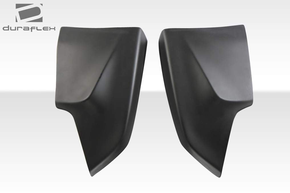 Extreme Dimensions Duraflex X - 5 Rear Add Ons Spat Bumper Extensions 13 - 21 Subaru BRZ - Black - 108488 - Subimods.com