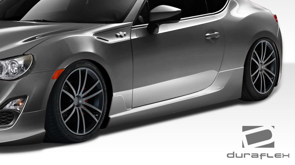 Extreme Dimensions Duraflex X - 5 Side Skirts Rocker Panels Fits Most Subaru BRZ Models - 108490 - Subimods.com