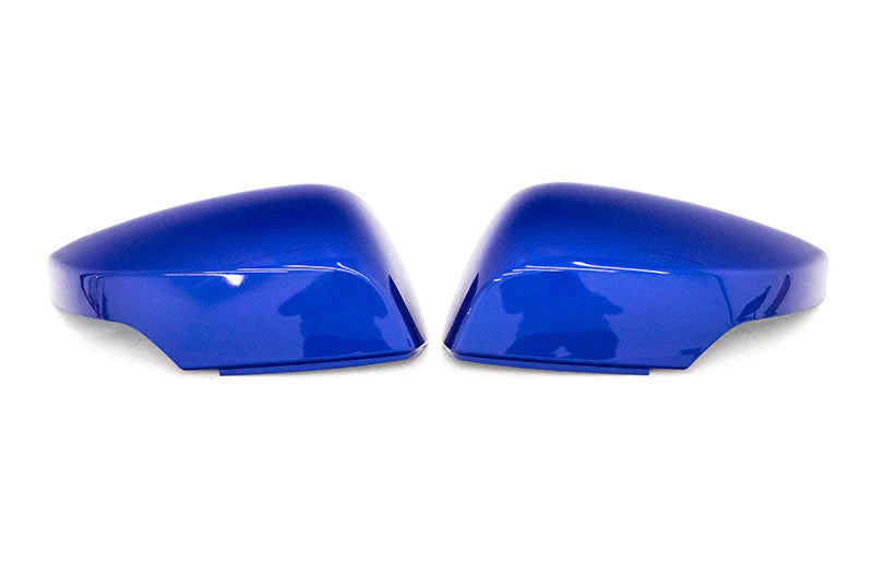 OLM OE Style Mirror Cover w/ Turn Signal Cutout Ice Silver Metallic 2015-2021 WRX / STI / 2015-2017 Crosstrek