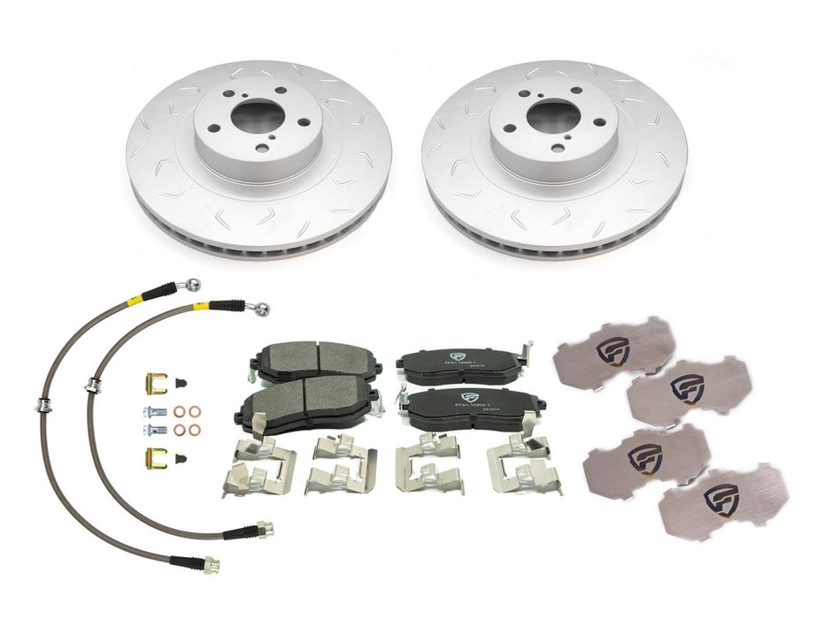 FactionFab Front Full Brake Kit Combo 2011 - 2014 WRX - FFA4.10101.1-KIT - Subimods.com
