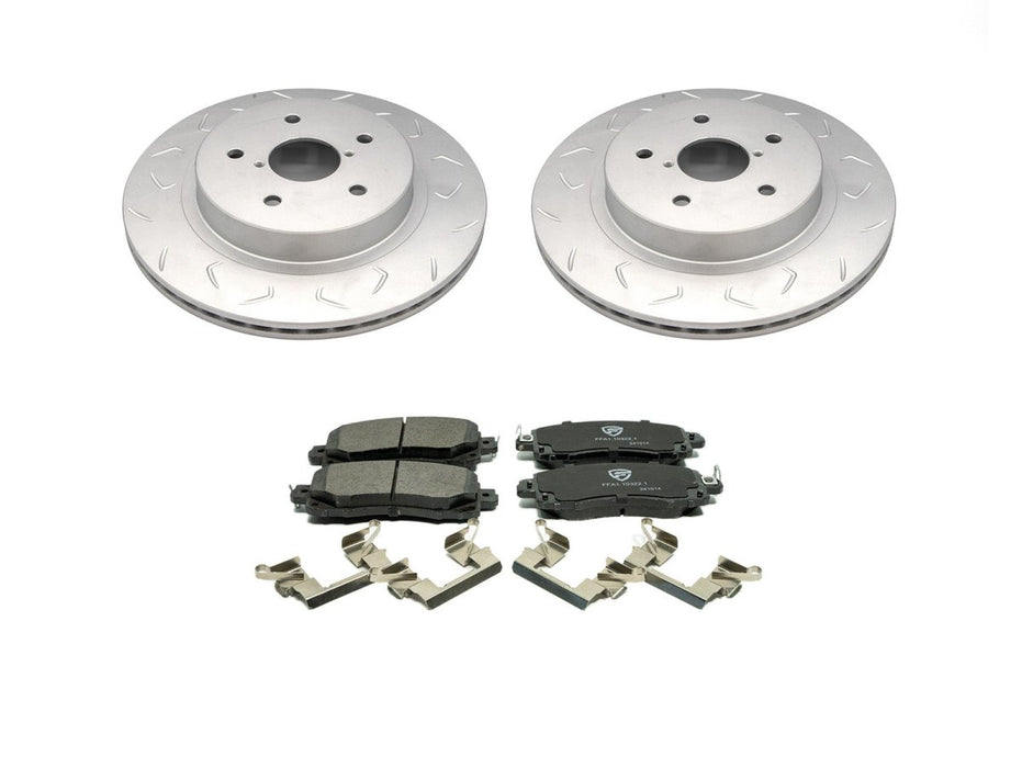 FactionFab Front Pad and Rotor Combo 2022 - 2025 WRX w/ Steel Caliper - FFA4.10120.1-KIT - Subimods.com