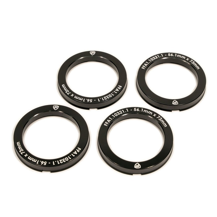 FactionFab Hub Centric Ring Set 73mm to 56.1mm - 1.10321.1 - Subimods.com