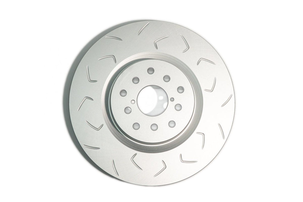 FactionFab Slotted Front Rotor V2 Dual Drilled 2004 - 2017 STI - 1.10290.1 - Subimods.com