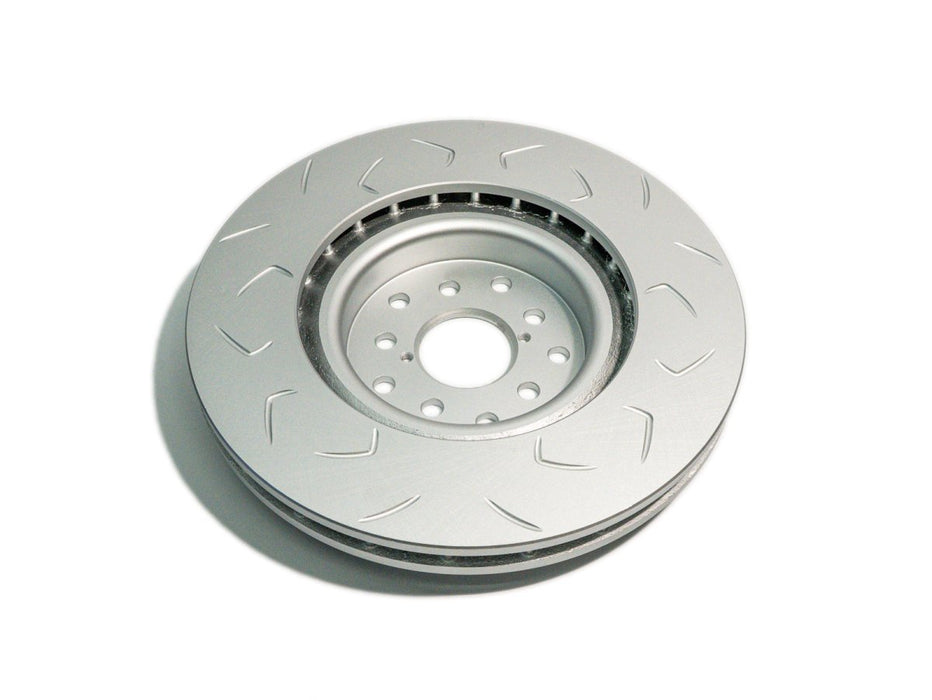 FactionFab Slotted Front Rotor V2 Dual Drilled 2004 - 2017 STI - 1.10290.1 - Subimods.com