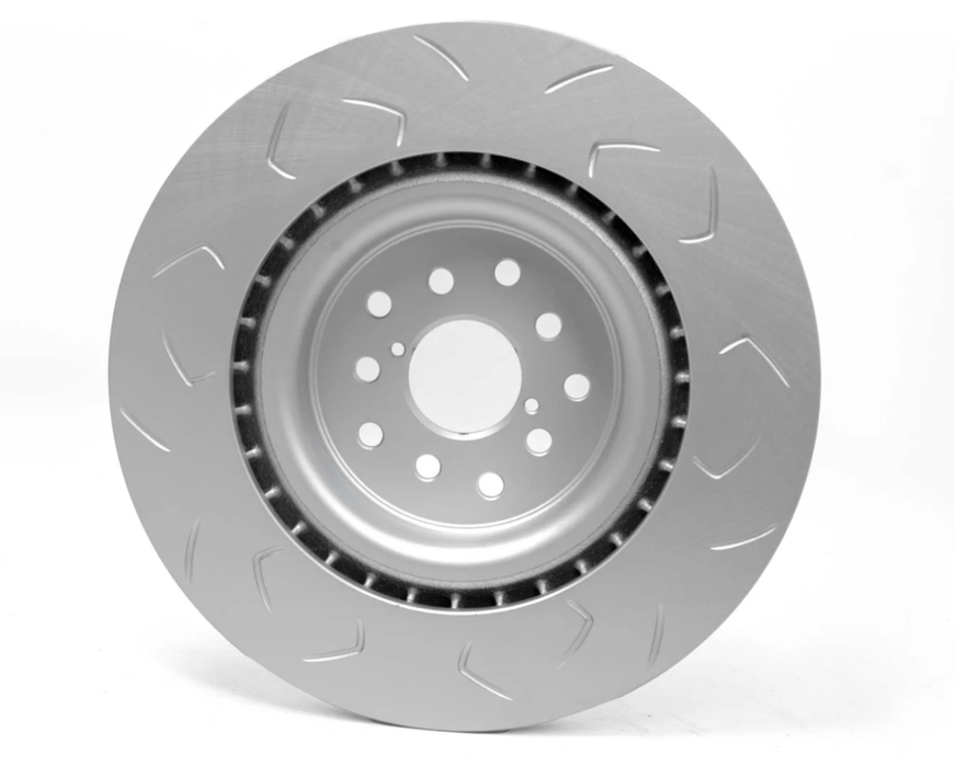FactionFab Slotted Front Rotor V2 Dual Drilled 2018 - 2021 STI - 1.10296.1 - Subimods.com