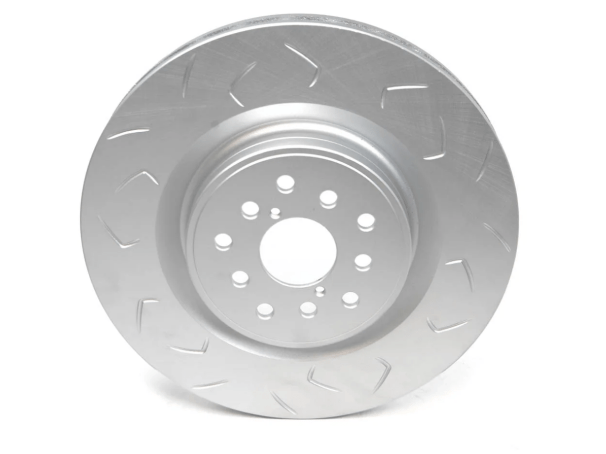 FactionFab Slotted Front Rotor V2 for 2018-2021 Subaru STI — Subimods.com