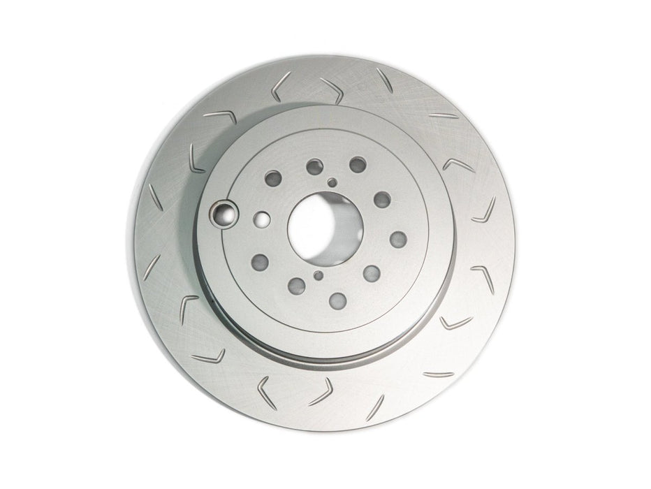 FactionFab Slotted Rear Rotor V2 Dual Drilled 2008 - 2017 STI - 1.10294.1 - Subimods.com