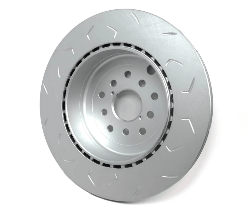 FactionFab Slotted Rear Rotor V2 Dual Drilled 2018 - 2021 STI - 1.10297.1 - Subimods.com