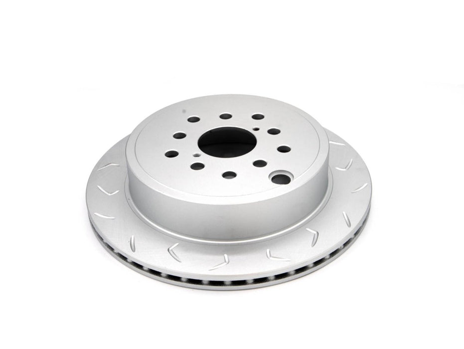 FactionFab Slotted Rear Rotor V2 Dual Drilled 2022 WRX w/ Handbrake / 2013 - 2024 BRZ / 2013 - 2016 FRS / 2017 - 2021 GT86 2022 - 2024 GR86 - 1.10289.1 - Subimods.com