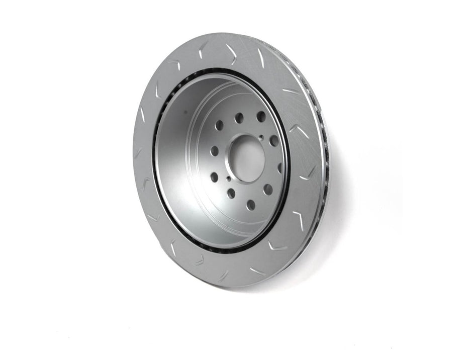 FactionFab Slotted Rear Rotor V2 Dual Drilled 2022 WRX w/ Handbrake / 2013 - 2024 BRZ / 2013 - 2016 FRS / 2017 - 2021 GT86 2022 - 2024 GR86 - 1.10289.1 - Subimods.com