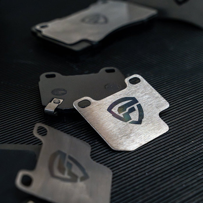 FactionFab Titanium Rear Brake Shim Set 2004 - 2017 Subaru STI - 1.10315.2 - Subimods.com