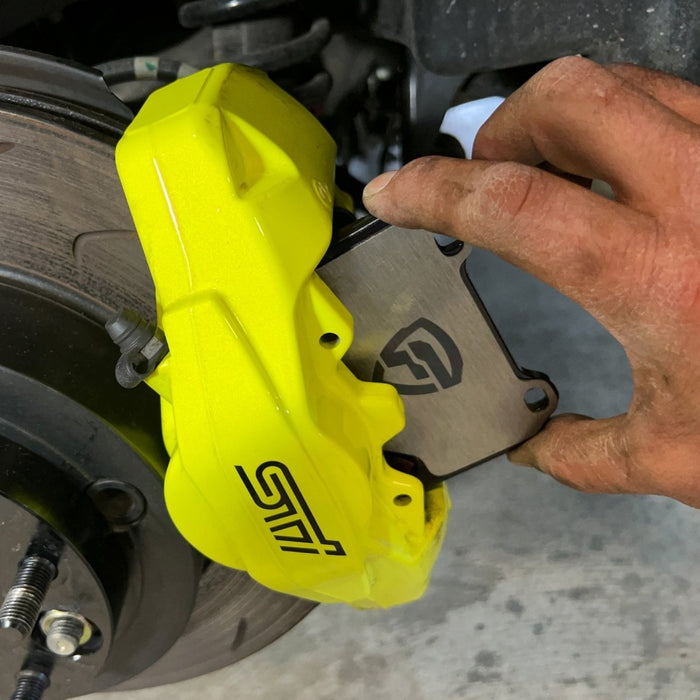 FactionFab Titanium Rear Brake Shim Set 2018 - 2021 STI - 1.10316.2 - Subimods.com