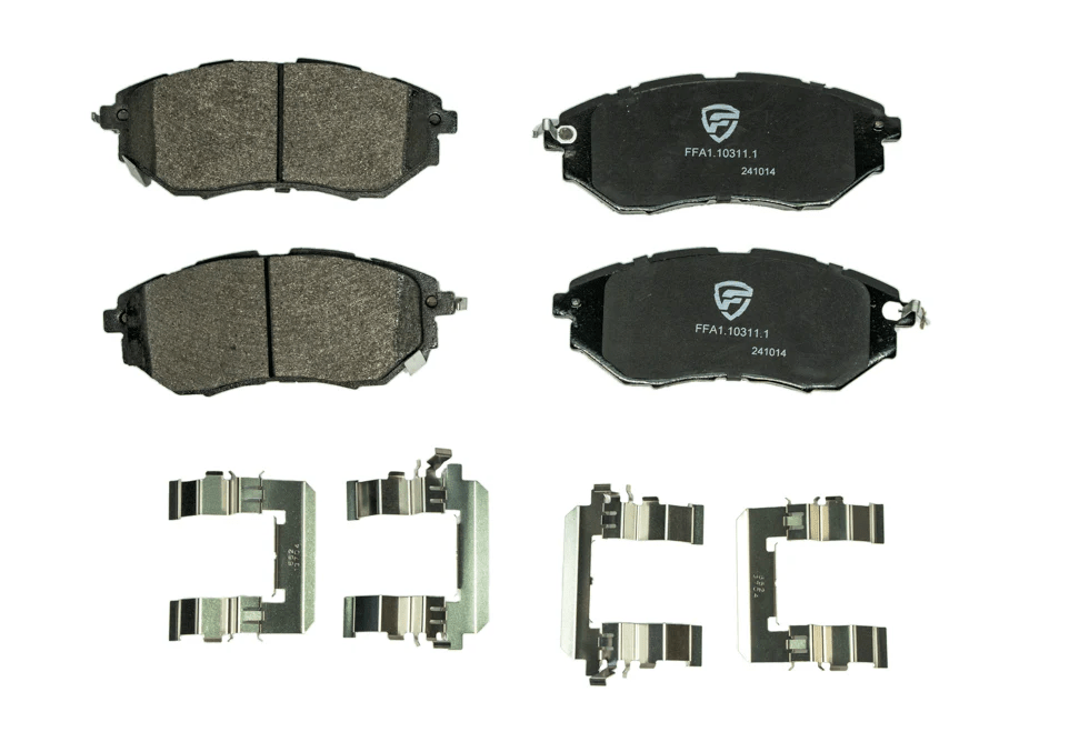 FactionFab V2 Front Brake Pads 2015 - 2021 WRX W/ Steel Caliper - 1.10311.1 - Subimods.com