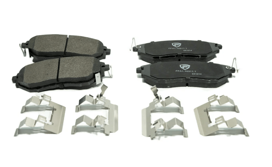 FactionFab V2 Front Brake Pads 2015 - 2021 WRX W/ Steel Caliper - 1.10311.1 - Subimods.com