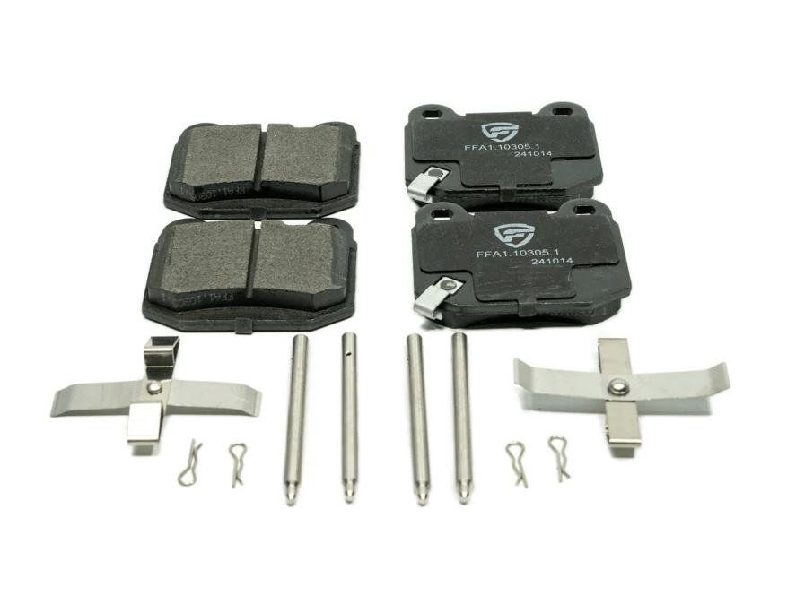 FactionFab V2 Rear Brake Pads 2004 - 2017 STI - 1.10305.1 - Subimods.com