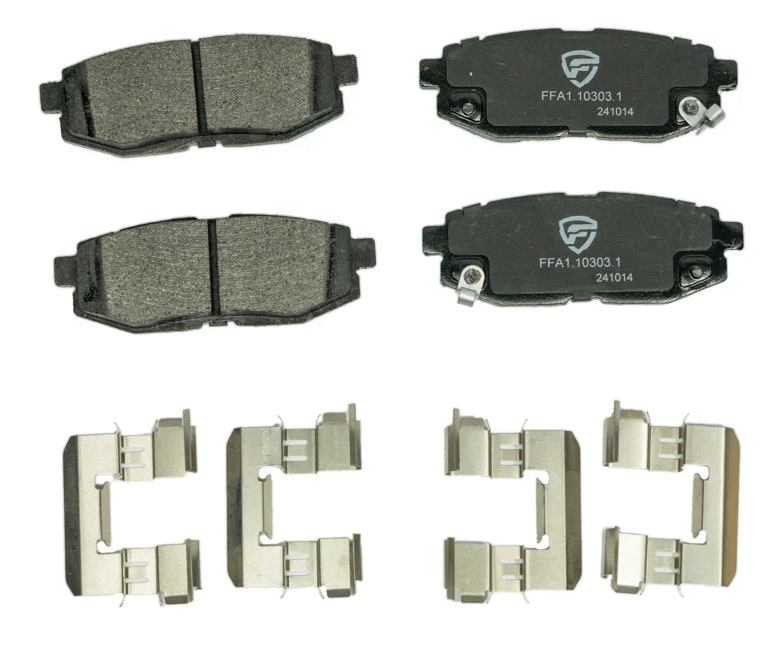 FactionFab V2 Rear Brake Pads 2013 - 2024 BRZ / 2022 - 2024 GR86 / 2013 - 2016 FRS / 2012 - 2021 GT86 / - 1.10303.1 - Subimods.com