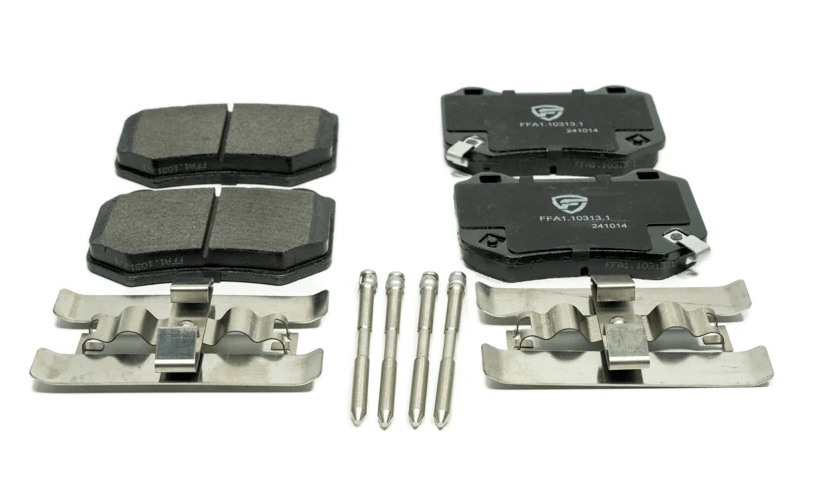 FactionFab V2 Rear Brake Pads 2018 - 2021 STI / 2024 WRX TR - 1.10313.1 - Subimods.com