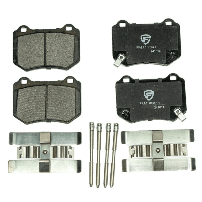 FactionFab V2 Rear Brake Pads 2018 - 2021 STI / 2024 WRX TR - 1.10313.1 - Subimods.com
