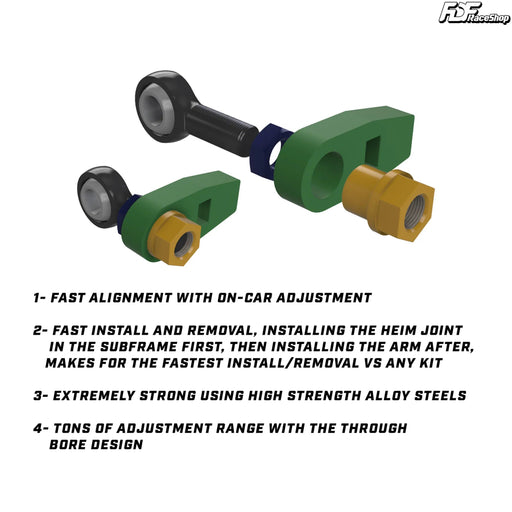 FDF Mantis Angle Kit For Use w/ 350z Wheel Bearing 2002 - 2007 WRX / 2002 - 2007 Impreza - Subimods.com
