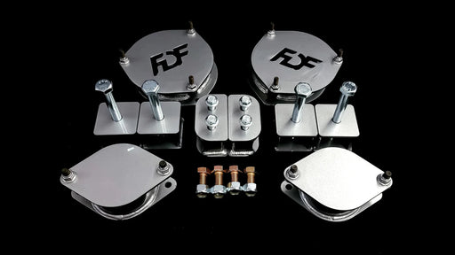 FDF Race Shop 2" Lift Kit w/ FDF Green Powdercoat 1998 - 2001 Impreza - FDF - G0C - LIFT - 1998 - 2001 - GR - Subimods.com