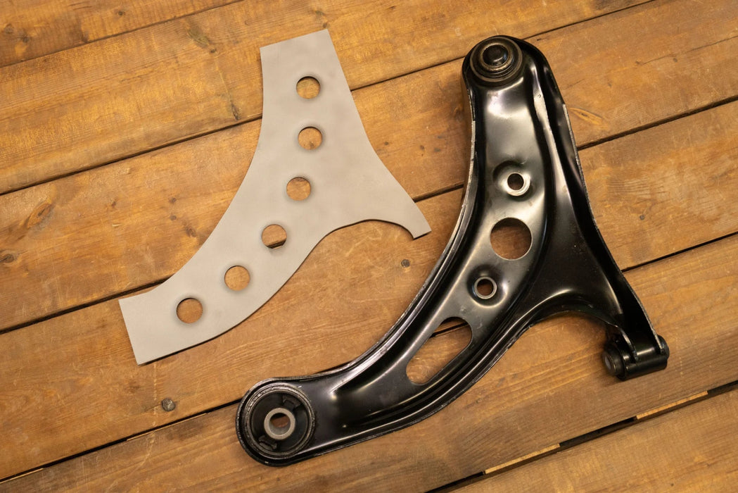 FDF Race Shop Front Lower Control Arm Weld In Gussets 2013 - 2021 BRZ / 2013 - 2016 FRS / 2017 - 2021 GT86 - Subimods.com