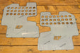 FDF Race Shop Heel Plate Set (Left and Right) 2013 - 2021 BRZ / 2013 - 2016 FR - S / 2012 - 2020 GT86 - FDF - FRS - HP - DSPS - Subimods.com