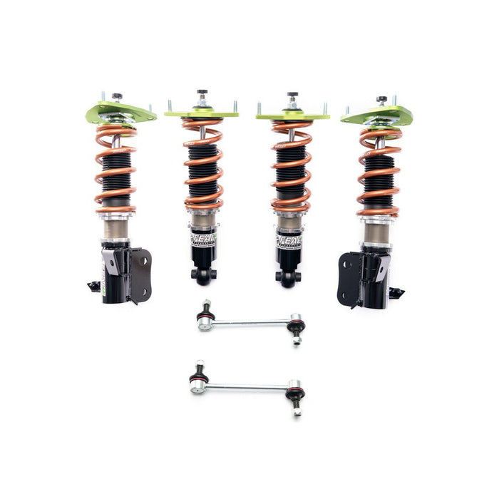 FEAL Suspension 441+ Drift Series Coilover w/ HFP Dampening, Radial Bearing Upgrade and Swift Springs 2013 - 2024 BRZ / FRS / 86 / GR86 - 441SU-06+-RB-D - Subimods.com