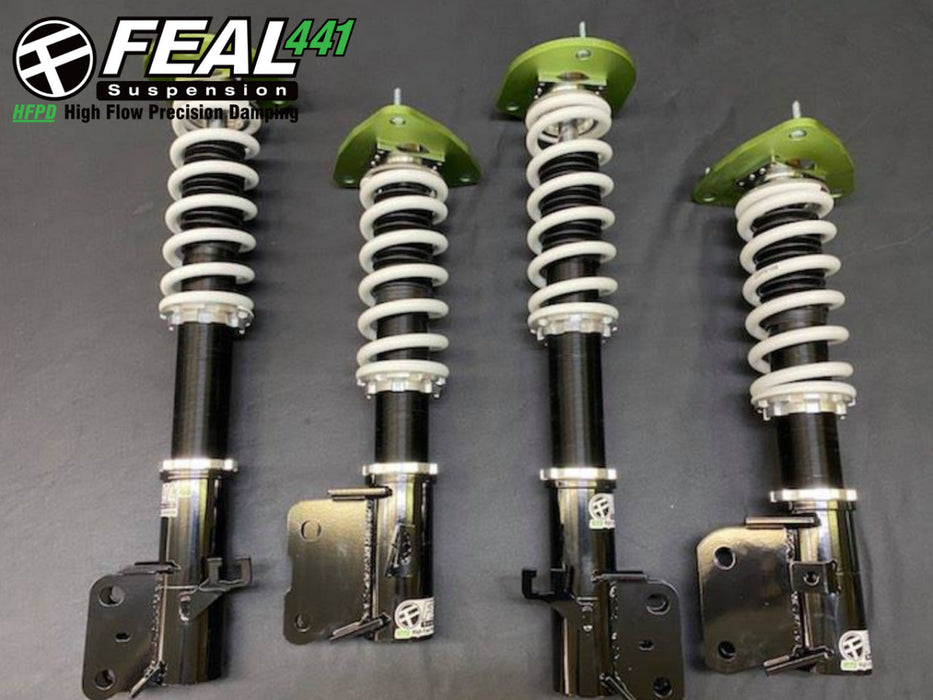 FEAL Suspension 441 Series Coilover w/ High Flow Precision Dampening and Radial Bearing Upgrade 2002 - 2007 WRX / 2004 STI - 441SU - 02 - RB - Subimods.com