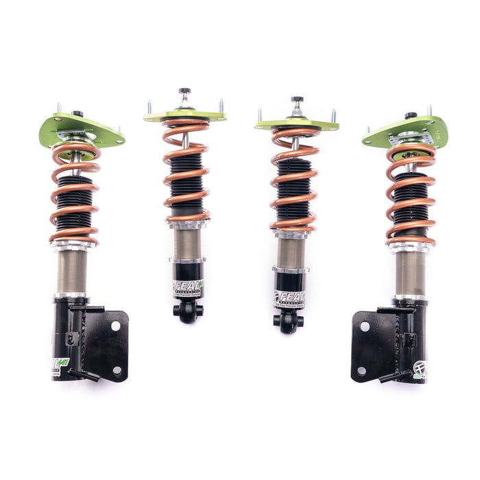 FEAL Suspension 441+ Super Low Series Coilover w/ HFP Dampening, Radial Bearing Upgrade and Swift Springs 2015 - 2021 WRX / 2015 - 2021 STI - 441SU-16+-RB-S - Subimods.com