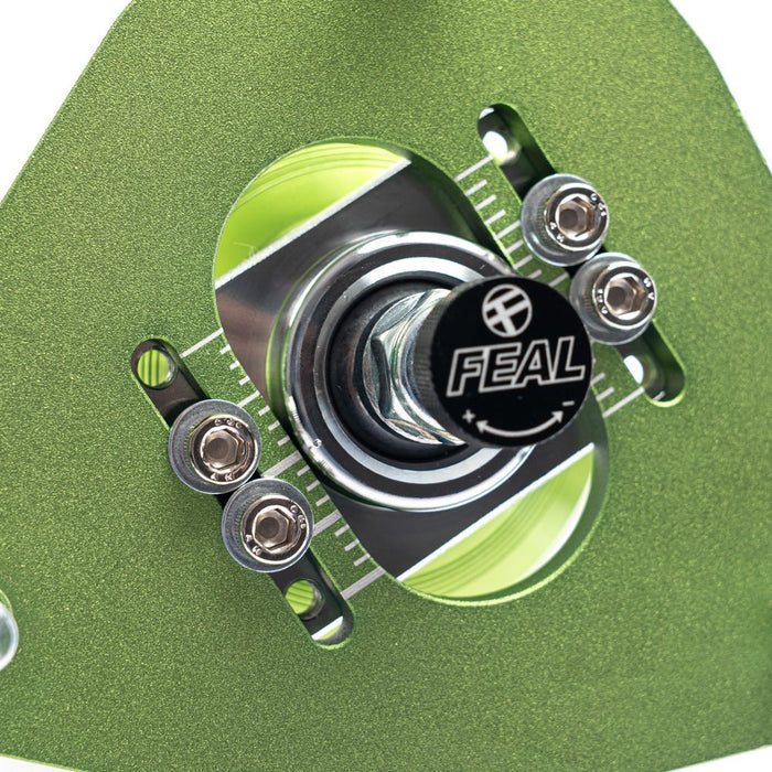 FEAL Suspension 441 Super Low Series Coilover w/ High Flow Precision Dampening and Radial Bearing Upgrade 2022 - 2024 WRX - 441SU-20-RB-S - Subimods.com