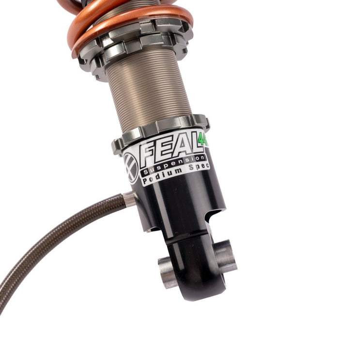 FEAL Suspension 441.5+ Pro Long Stroke Coilovers w/ Radial Bearing Upgrade and Swift Springs 2013 - 2025 BRZ / FRS / GT86 / GR86 - 441.5SU-06PLS+-RB - Subimods.com