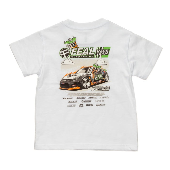 FEAL Suspension Race Team Official "Coils" Short Sleeve Shirt White (All Sizes) - SM-3080-4 - Subimods.com