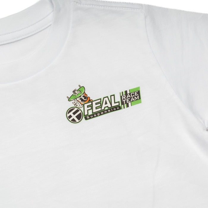 FEAL Suspension Race Team Official "Coils" Short Sleeve Shirt White (All Sizes) - SM-3080-4 - Subimods.com