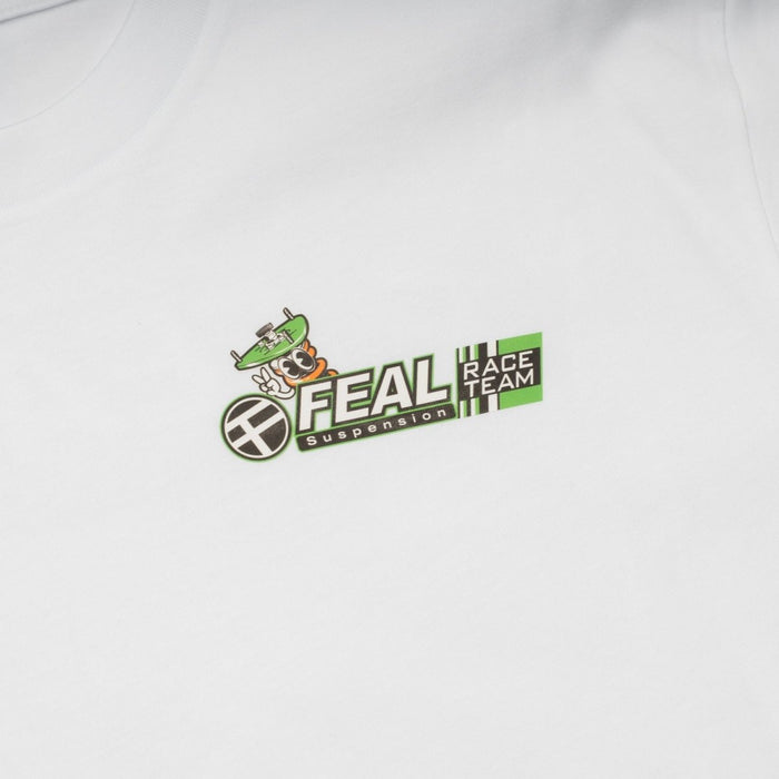 FEAL Suspension Race Team Official "Coils" Short Sleeve Shirt White (All Sizes) - SM-3080-S - Subimods.com