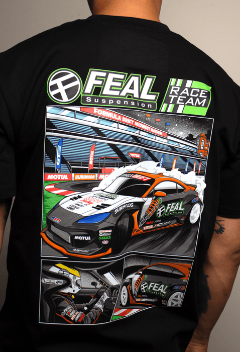 FEAL Suspension Race Team Official "Midwest Mayhem" Short Sleeve Shirt Black (All Sizes) - SM-3110-S - Subimods.com