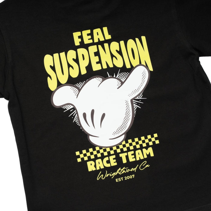 FEAL Suspension Race Team Official "Shaka" Short Sleeve Shirt Black (All Sizes) - SM-3053-4 - Subimods.com
