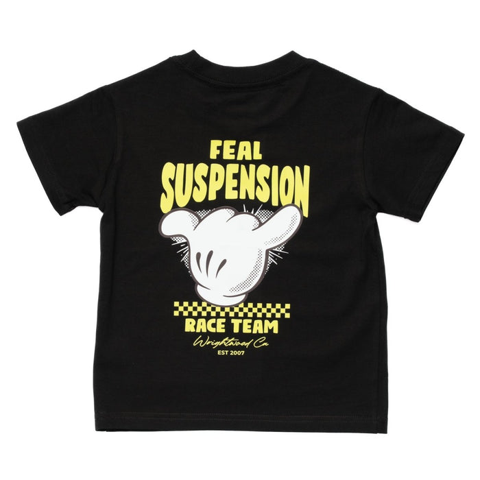 FEAL Suspension Race Team Official "Shaka" Short Sleeve Shirt Black (All Sizes) - SM-3053-4 - Subimods.com