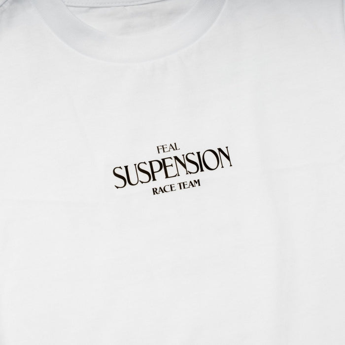 FEAL Suspension Race Team Official "Smoke" Short Sleeve Shirt White (All Sizes) - SM-3081-4 - Subimods.com