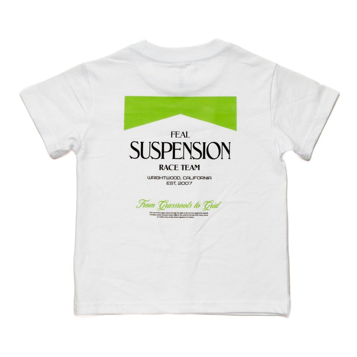 FEAL Suspension Race Team Official "Smoke" Short Sleeve Shirt White (All Sizes) - SM-3081-4 - Subimods.com