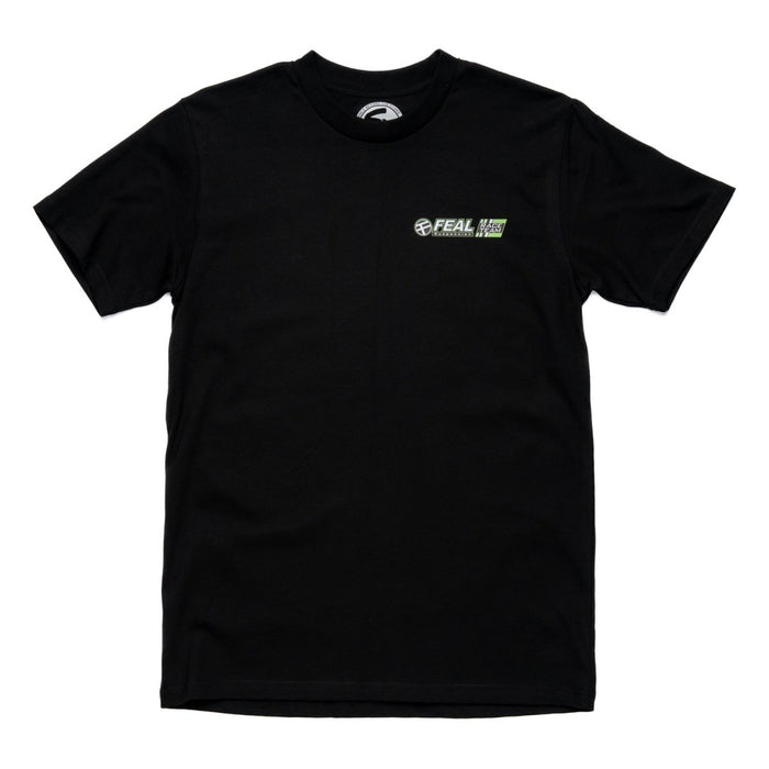FEAL Suspension Race Team Official "Sunset Drift" Short Sleeve Shirt Black (All Sizes) - SM-3055-S - Subimods.com