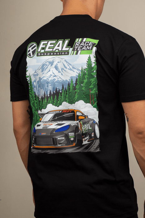 FEAL Suspension Race Team Official "Throwdown" Short Sleeve Shirt Black (All Sizes) - SM-3114-S - Subimods.com