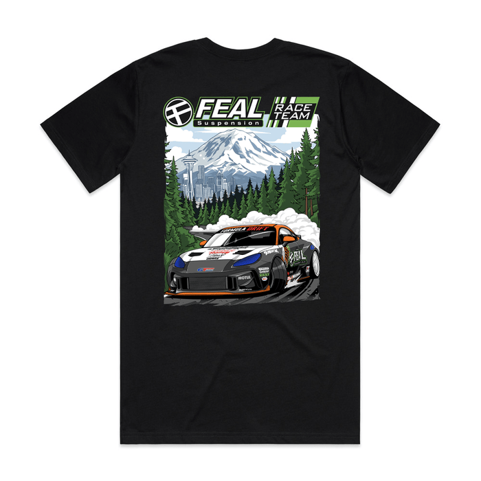 FEAL Suspension Race Team Official "Throwdown" Short Sleeve Shirt Black (All Sizes) - SM-3114-S - Subimods.com