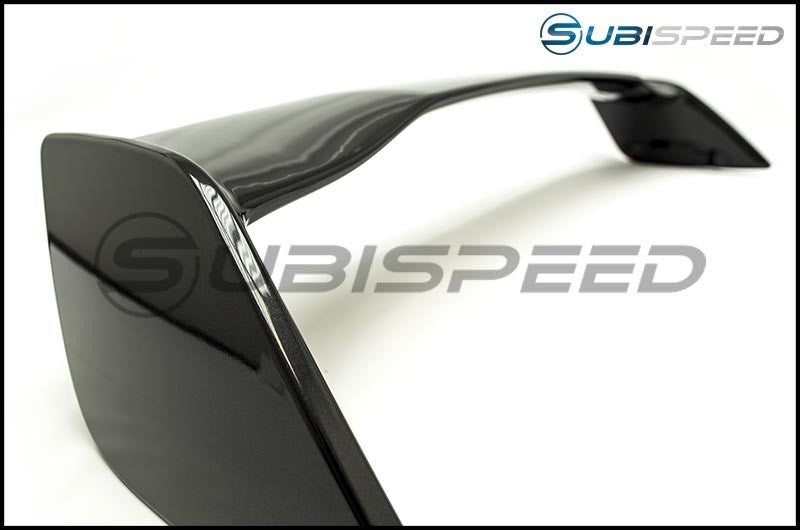 OLM STI Style Paint Matched Spoiler Dark Gray Metallic / Asphalt 2015-2021 WRX / STI