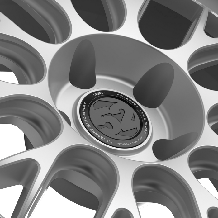 fifteen52 Holeshot RSR Radiant Silver 20x11 5x114.3 52mm Offset 2015 - 2024 WRX / 2011 - 2021 STI - RSHRS-21154+52 - Subimods.com