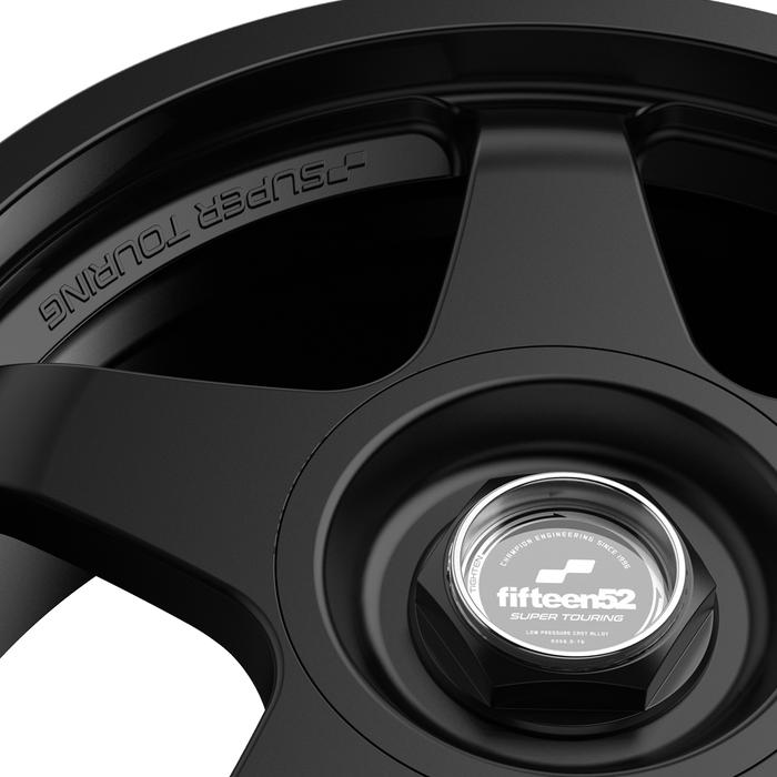 fifteen52 Super Touring Chicane Asphalt Black 18x8.5 5x114.3/5x100 35mm Offset 2015 - 2024 WRX / 2011 - 2021 STI - STCAB-88554+35 - Subimods.com